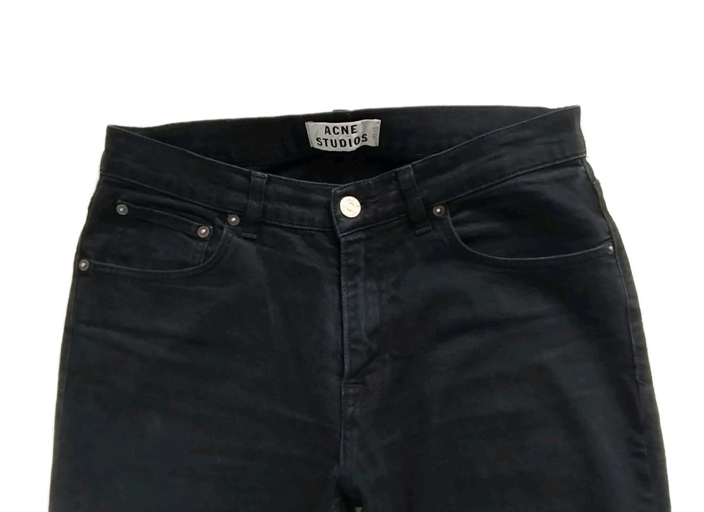 ACNE STUDIOS Ace Cash Black Slim Fit Jeans W32 L32
